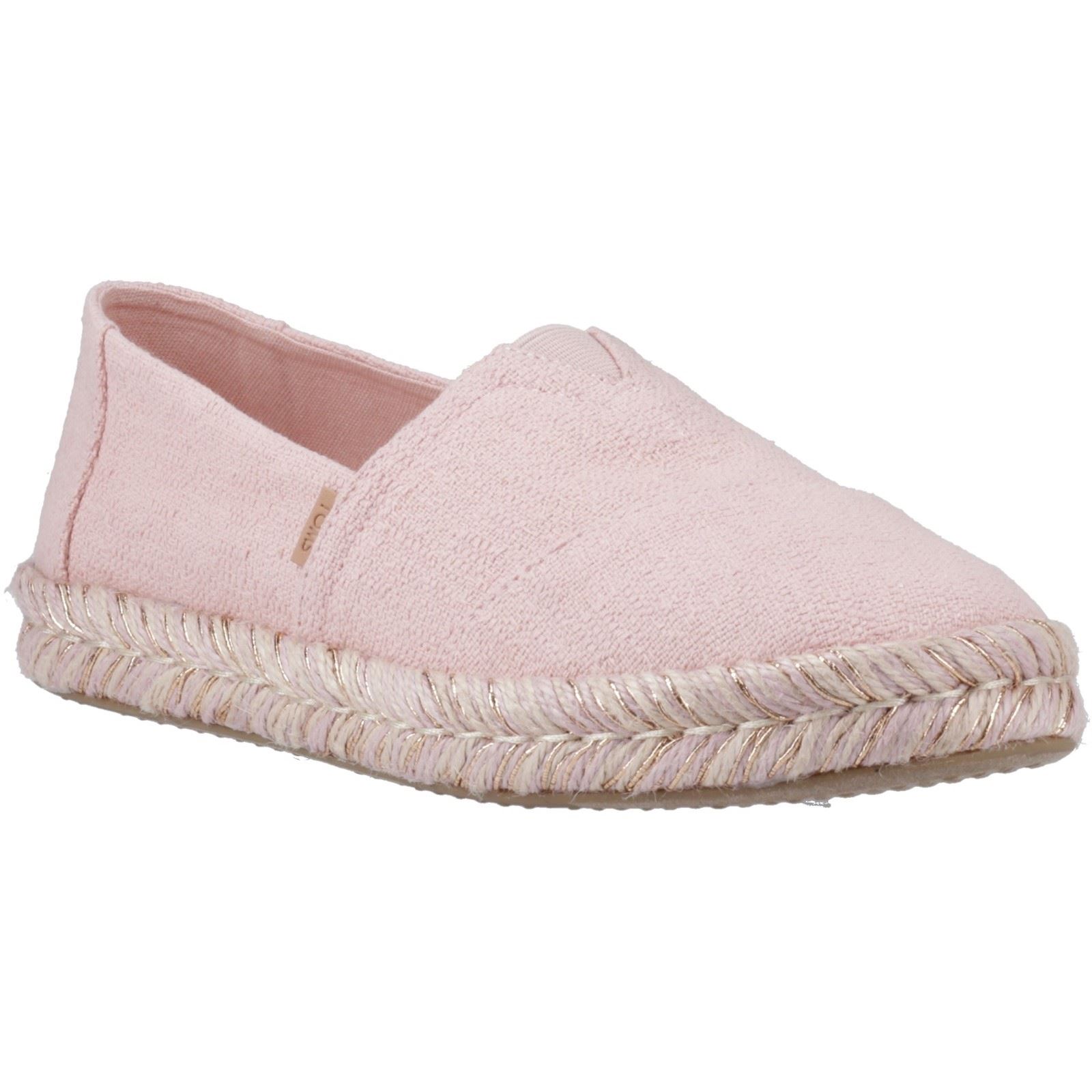 TOMS Alpargata Rope 2.0 Baumwoll Espadrilles für Damen in blassrosa