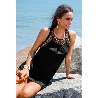 Hot Sun Black Mini Dress