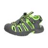 Sandale LICO "Sandale Nimbo", Gr. 32, grau, Synthetik, Schuhe