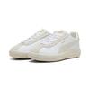 Sneaker PUMA "CLUB KLASSIKA", Gr. 39, puma weiß, warm weiß, puma gold, Leder, sportlich, Schuhe
