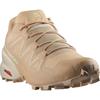 Sneaker SALOMON "CROSS EVR W", Gr. 39, hazelnut, shortbread, canary grün, Synthetik, Textil, sportlich, Schuhe, vom Speedcross inspiriert