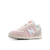 Sneaker NEW BALANCE "574", Gr. 39, rosa (shell pink), Leder, Synthetik, sportlich, Schuhe