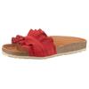 Pantolette VERBENAS "Rocio Roda", Damen, Gr. 41, rot, Veloursleder, klassisch, Schuhe, Sommerschuh, Schlappen für Strand- und Badeausflüge geeignet