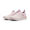 Slip-On Sneaker PUMA "SOFTRIDE REMI SLIP-ON KNIT WN'S", Gr. 38, rose mauve, warm weiß, rose gold, Textil, sportlich, Schuhe
