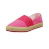 Espadrille GANT "Raffiaville", Damen, Gr. 39, pink, Textil, casual, Schuhe, Strandschuh, Slipper mit Bast-Verzierung