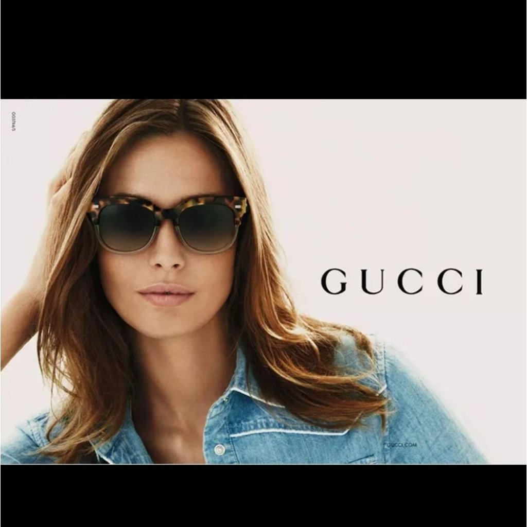 Gucci Accessories | Gucci Women's Sunglasses Spotted Havana Oval Brown Gradient Gg 3744/S 52-19-145 | Color: Brown | Size: Os