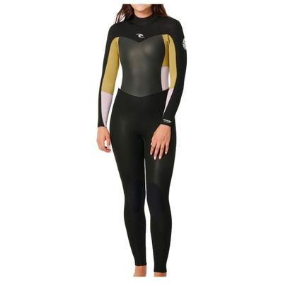 Rip Curl - Women's Omega 4/3 Steamer Back Zip - Neoprenanzug Gr 4 - Regular schwarz