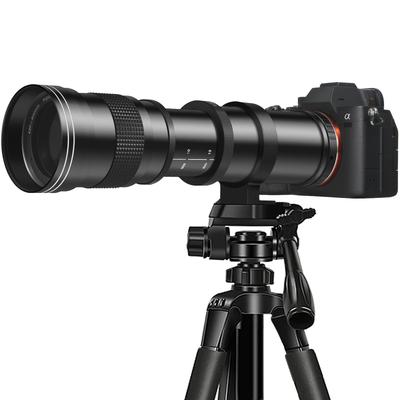 TEMU 420-800mm F/8.3-16 Telephoto Lens (manual ), Compatible With And Dslr Cameras, , Used With Camera Models Using Other Adapter Rings.