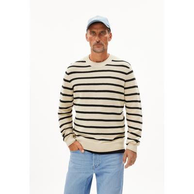 AJAANI LINO STRIPES - Männer Regular Fit Strickpullover - mehrfarbig (Größe: L) Image