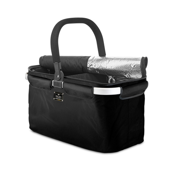 Einkaufskorb Falko Duo schwarz Genius Image