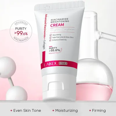 Nicotinamide Brightening Face Cream Melasma Pigmentation Remove Lighten Dark Skin Face Moisturizer Nicotinamide Sunscreen Cream