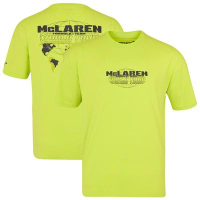 McLaren World Tour Grafik-T-Shirt – Neon – Unisex Image