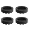 Pack of 4 Silicone Foot Pads Washing Machines Feet Washer Risers Furniture Risers Silicone Material for Washing Dropship