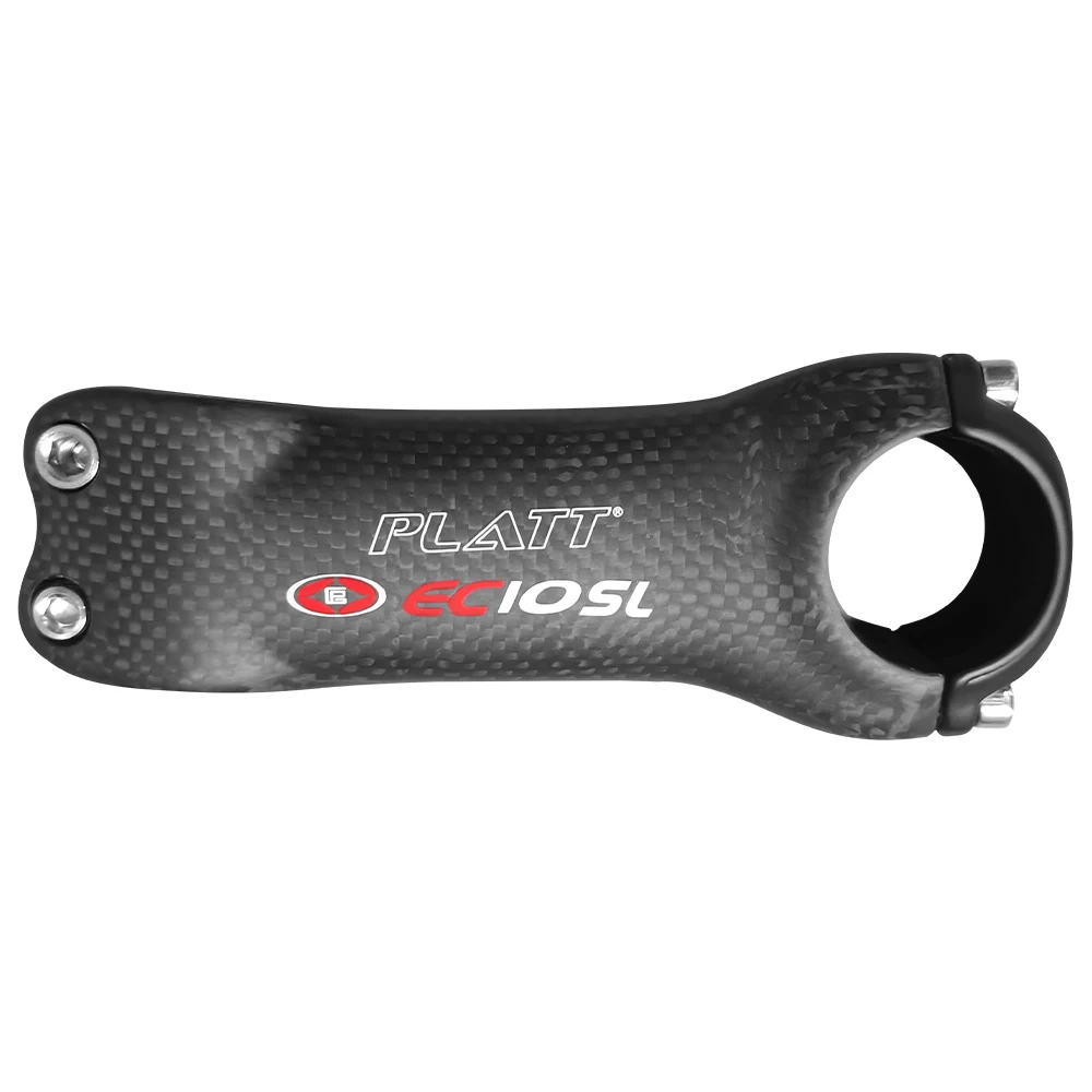 Schwarz 3K matt Carbon Fahrrad Vorbau Mountainbike Rennrad MTB Vorbau Winkel 6 Grad Länge 70/80/90/100/110/120mm