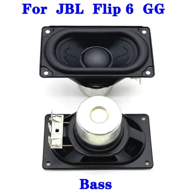 Für JBL Flip 6 GG rechteckiger Basslautsprecher Neodym High-End-Langhub-Lautsprecheranschluss mit Image