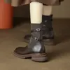 Winter 2024, elastisch, neu in Stiefeletten für Damen, Schuhe, bequem und elegant, kurze Damenschuhe, Designer-Luxus-Stiefelstiefel