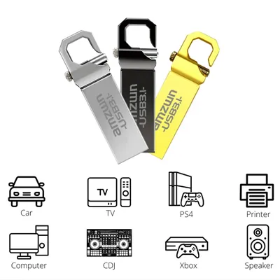 AMZWN USB-Stick 128 GB 64 GB 32 GB 16 GB 3.1 Hochgeschwindigkeits-PenDrive 128 GB 64 GB Image