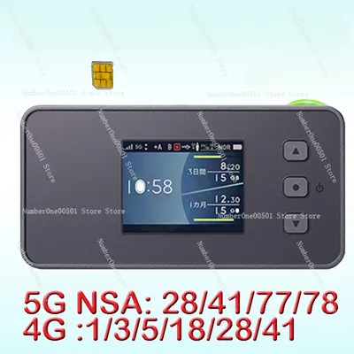 Geeignet für NEC NAR01 Speed WiFi 5G X11 Router 4g Portable WIFI6 Full Netcom Card Holder Action Image
