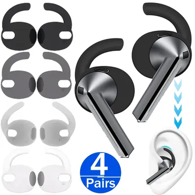 Ohrstöpsel für Samsung Galaxy Buds 3, Bluetooth-Kopfhörer mit Silikonhüllen, Ohrhörer, Ohrbügel, Image