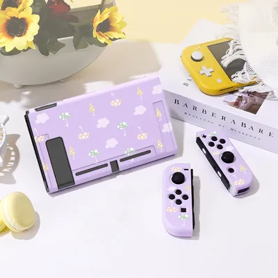 Kleine schirms chutz hülle für switch oled, weiche tpu schlanke abdeckung für nintendo switch Image