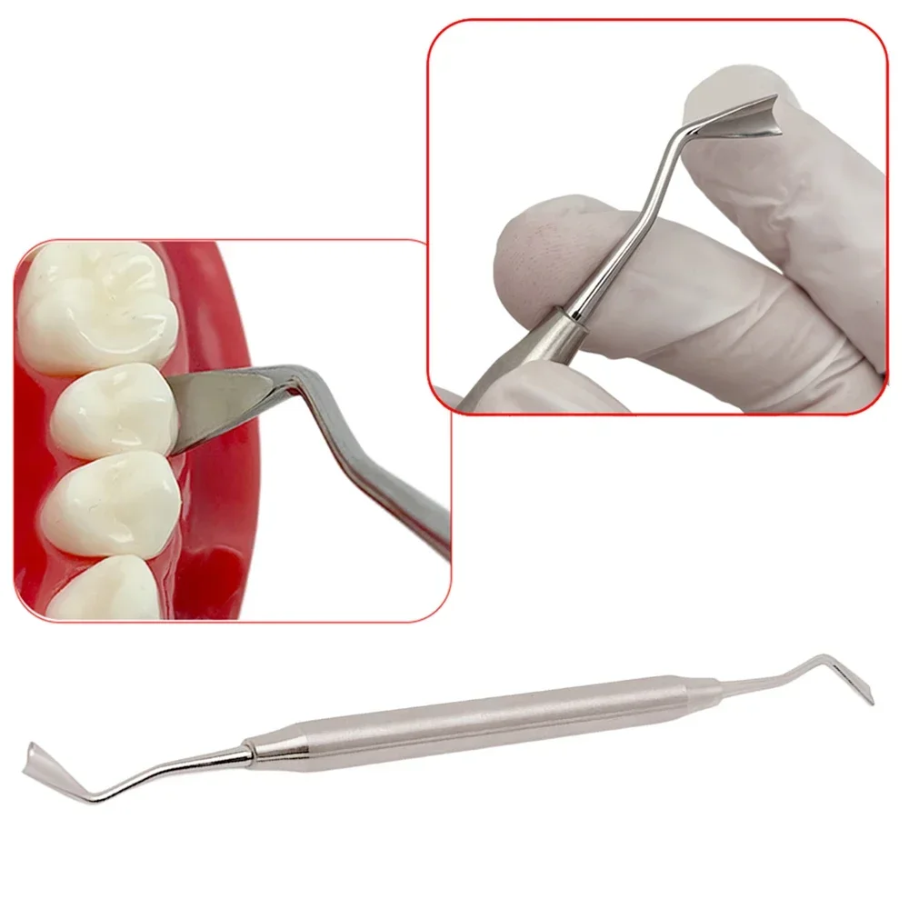 2/5 stücke Dental Implantat Zahnfleisch Retractor Edelstahl Zahnfleisch Separator Isolation Chirurgische Werkzeug Image