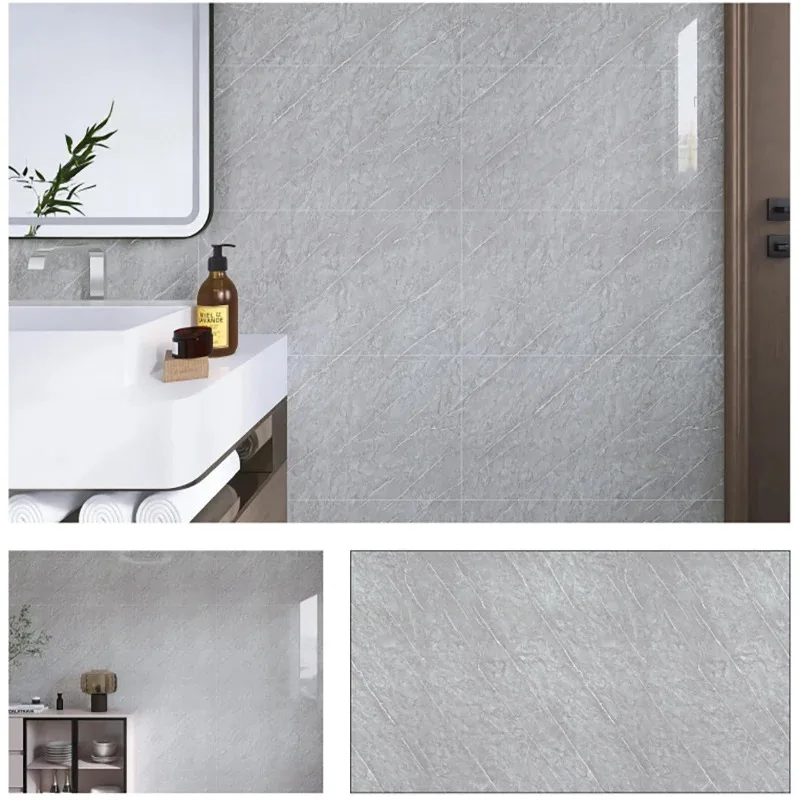 Marmorfliese, 30 x 30 cm, PVC, selbstklebend, Aufkleber, wasserdicht, Fliesen-Wandaufkleber, Küche, Wohnzimmer, Dekor, Keramikimitat