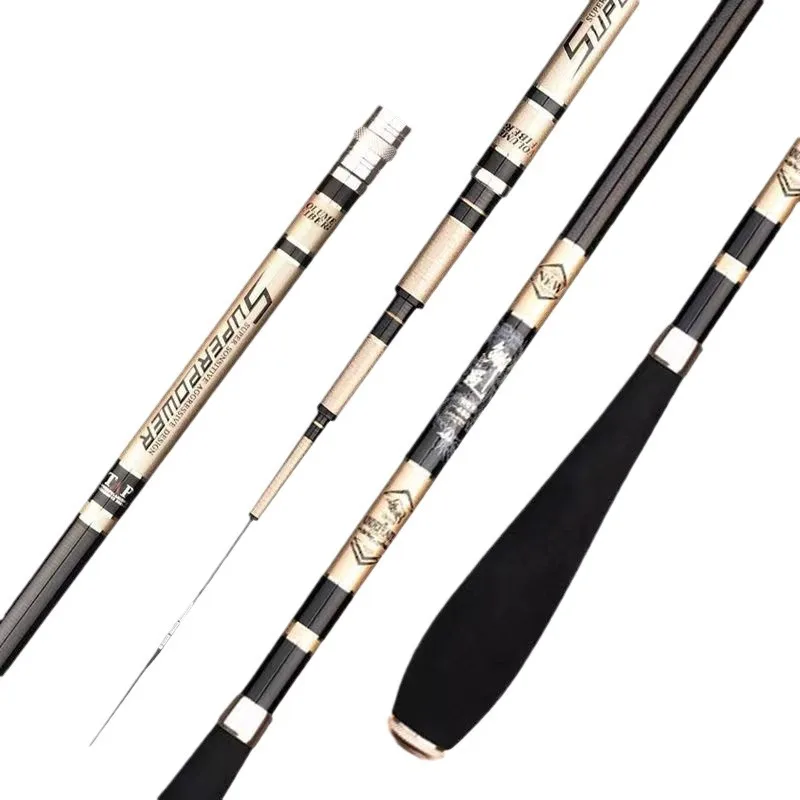 ZZ365 Hi-Carbon 2,7 m 3,6 m 3,9 m 4,5 m 5,4 m 19 harte Karausche HERABUNA dünne Angelrute mit einer anderen Ersatzspitze Image