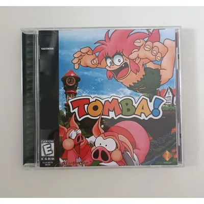 PS1 Copy Game Disc Tomba! Mit Manual Series Unlock Console Station1 Retro Optical Driver Image