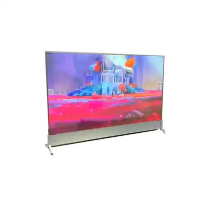 LG 77 Zoll transparenter OLED-Bildschirm LW770PQL 3840 (RGB) * 2160 600 Nit HDM-I-Eingang Android Intelligentes Werbedisplay