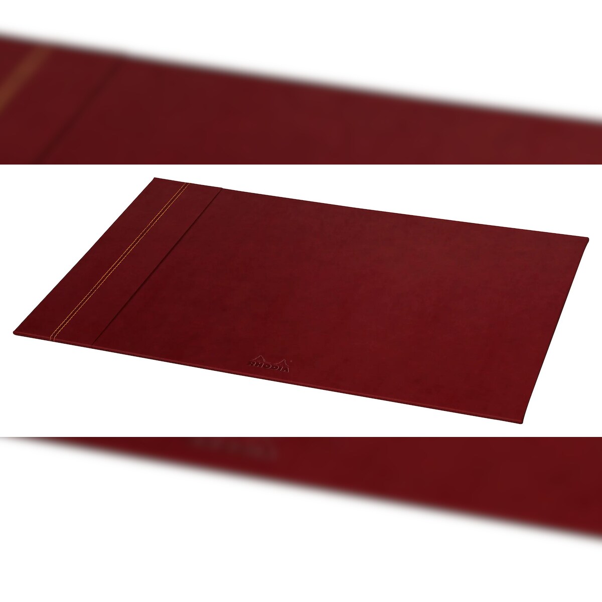 Rhodiarama, feste Schreibtischunterlage aus Kunstleder, 60x40cm - Weinrot 194479C Image