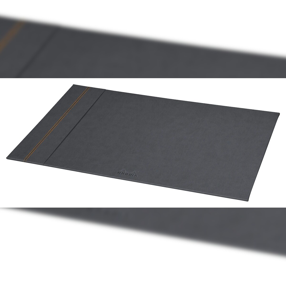 Rhodiarama, feste Schreibtischunterlage aus Kunstleder, 60x40cm - Titan 194478C Image