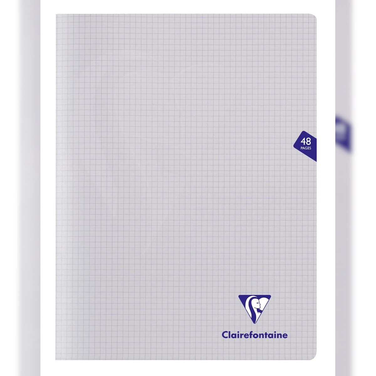 Clairefontaine 10x Heft Mimesys, 24x32 cm, 24 Blatt 90g, kariert 5/5, Einband aus Polypropylen - Farblos 393312C Image