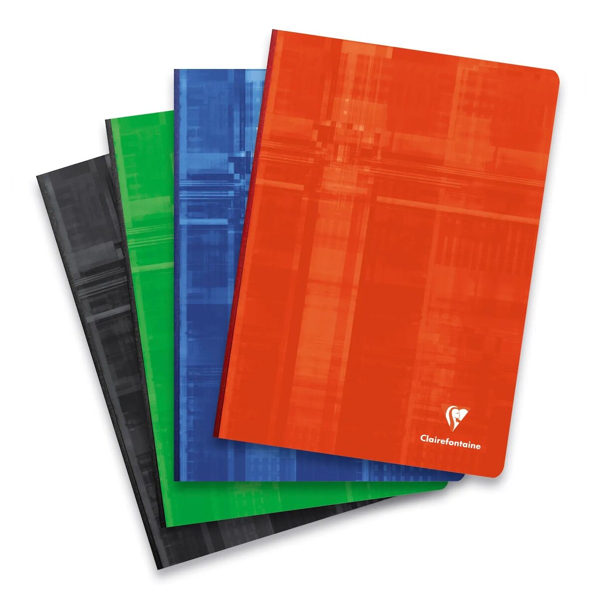 Clairefontaine 5x Kladden/Notizbücher A4 mit Softcover, 96 Blatt blanko 90g - Sortiert 9140C Image