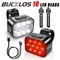BUCKLOS Bicycle Rear Light Front Light 1100mAh LED COB Waterproof Bike Lamp USB Rechargeable Mtb Road Bike Taillights Bike Parts