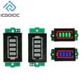 1S-8S 1S/2S/3S/4S 1-8S Singolo 3.7V Indicatore di capacità della batteria al litio Modulo 4.2V Display Tester di potenza per veicoli elettrici Li-ion