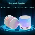 Nuovo Mini Audio portatile per auto A9 abbagliante Crack LED Wireless Bluetooth 4.1 Subwoofer altoparlante TF Card