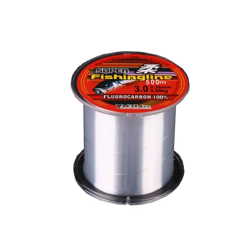 100/150/200/300/500M Lenze da pesca Fili super resistenti Filo di nylon Pesca Multifilamento Lenze da pesca trasparenti