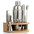 1/3/6/9/11 pezzi Set di shaker per cocktail Kit da barista in acciaio inossidabile Mixer per cocktail Wine Martini Boston Shaker Strumenti per bar per feste
