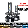 2PCS Luci Auto H4 LED CANBUS LED H7 20000LM H11 Lampada per Auto Faro Lampadine H1 H3 H9 9005 9006 HB3 HB4 Fendinebbia 12V 24V