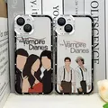 The Vampire Diaries Damon Custodia per telefono per IPhone 16 15 13 14 Pro MAX 11 12 Mini XS X SE2 8
