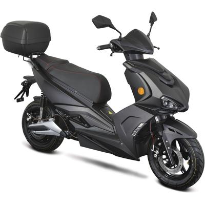 E-Motorroller GT UNION "e-Striker 45", schwarz (mattschwarz, schwarz), Elektromotorroller, 45 km/h, Bosch-Motor, B:72cm H:118cm L:184cm