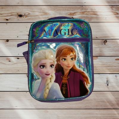 Disney Accessories | Frozen Themed Lunch Pail & Oral B Toothbrush | Color: Blue/Purple | Size: Osg