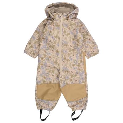 Mikk-Line - Kid's Softshell Suit Recycled Uni AOP - Overall Gr 110 beige Image