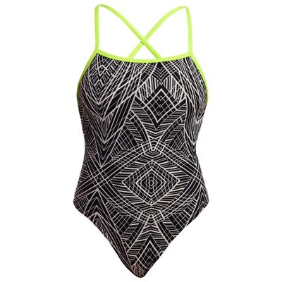 Funkita - Women's Strapped In One Piece - Badeanzug Gr 36 grau Image