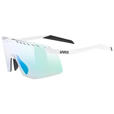 Uvex - Pace Stage V Photochromic Cat. 1-3 (VLT 16-71%) - Fahrradbrille weiß Image