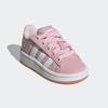 Sneaker ADIDAS ORIGINALS "CAMPUS 00S COMFORT CLOSURE ELASTIC LACES KIDS", Kinder, Gr. 23, clear pink, cloud weiß, gum 2, Leder, Synthetik, sportlich, Schuhe, für Kinder
