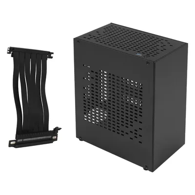 A07 Mini ITX Computergehäuse Chassis HTPC Host Case USB3.0 ITX-Gehäuse mit Image