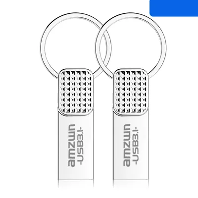 AMZWN USB3.1 Typ C Flash Drive 128GB 64GB 32GB 16GB 8GB Pendrive High Speed Dual Memory Stick für Smartphone Laptop Image