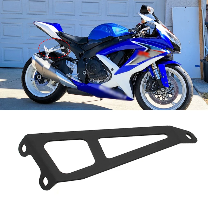 Aluminium Auspuff Aufhänger Schalldämpfer Unterstützung Halterung Halter Für Suzuki GSX-R600 GSXR600 GSX-R750 GSXR750 2008 2009 2010 Motorrad Image