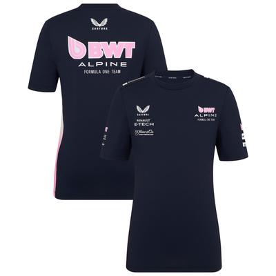 Alpine F1 Team 2025 T-Shirt – Marineblau – Kinder Image